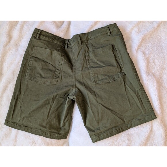 Parallel x League Military Green Shorts Size 34 - Picture 2 of 5